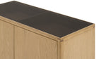 Glimpse, gabinete de roble blanco