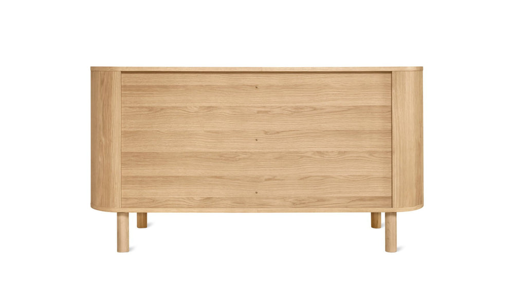 Aparador Showcase, roble blanco