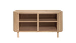 Aparador Showcase, roble blanco