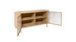 Aparador Showcase, roble blanco