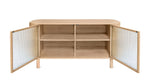 Aparador Showcase, roble blanco