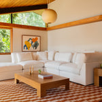 Get Together™ Seccional modular de 5 piezas, grande, lino crema