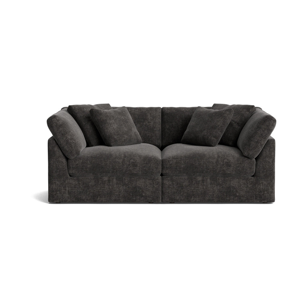 Get Together™ Sofá modular de 2 piezas, grande, Trufa