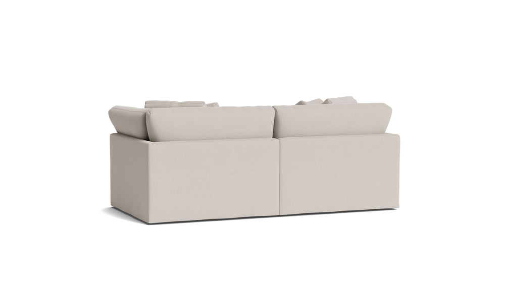 Get Together™ sofá modular de 2 piezas, grande, arcilla