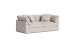 Get Together™ sofá modular de 2 piezas, grande, arcilla