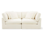 Get Together™ sofá modular de 2 piezas, grande, lino crema