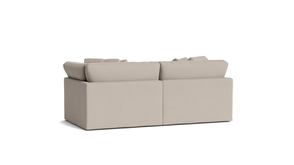 Sofá modular Get Together™ de 2 piezas, grande, piedra clara