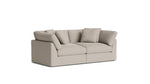 Sofá modular Get Together™ de 2 piezas, grande, piedra clara