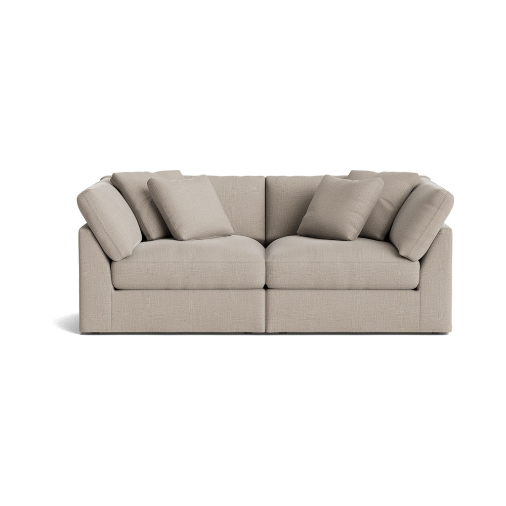 Sofá modular Get Together™ de 2 piezas, grande, piedra clara