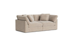 Get Together™ Sofá modular de 2 piezas, grande, champán