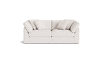 Get Together™ Sofá modular de 2 piezas, grande, Nomad Snow