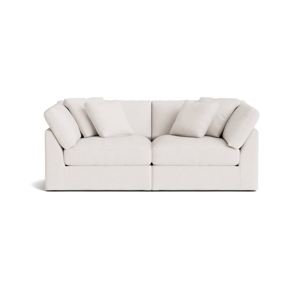Get Together™ Sofá modular de 2 piezas, grande, Nomad Snow