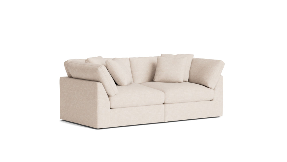 Get Together™ Sofá modular de 2 piezas, grande, Sunbeam