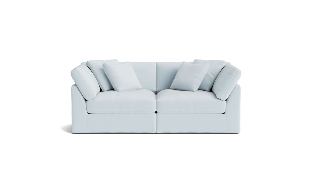 Get Together™ Sofá modular de 2 piezas, grande, Cove