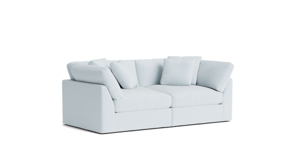 Get Together™ Sofá modular de 2 piezas, grande, Cove
