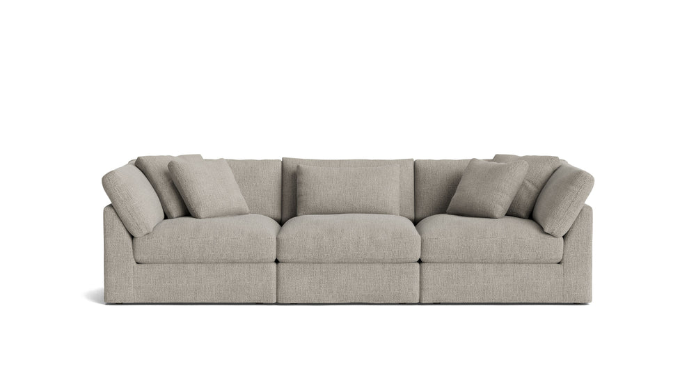 Get Together™ Sofá modular de 3 piezas, grande, avena