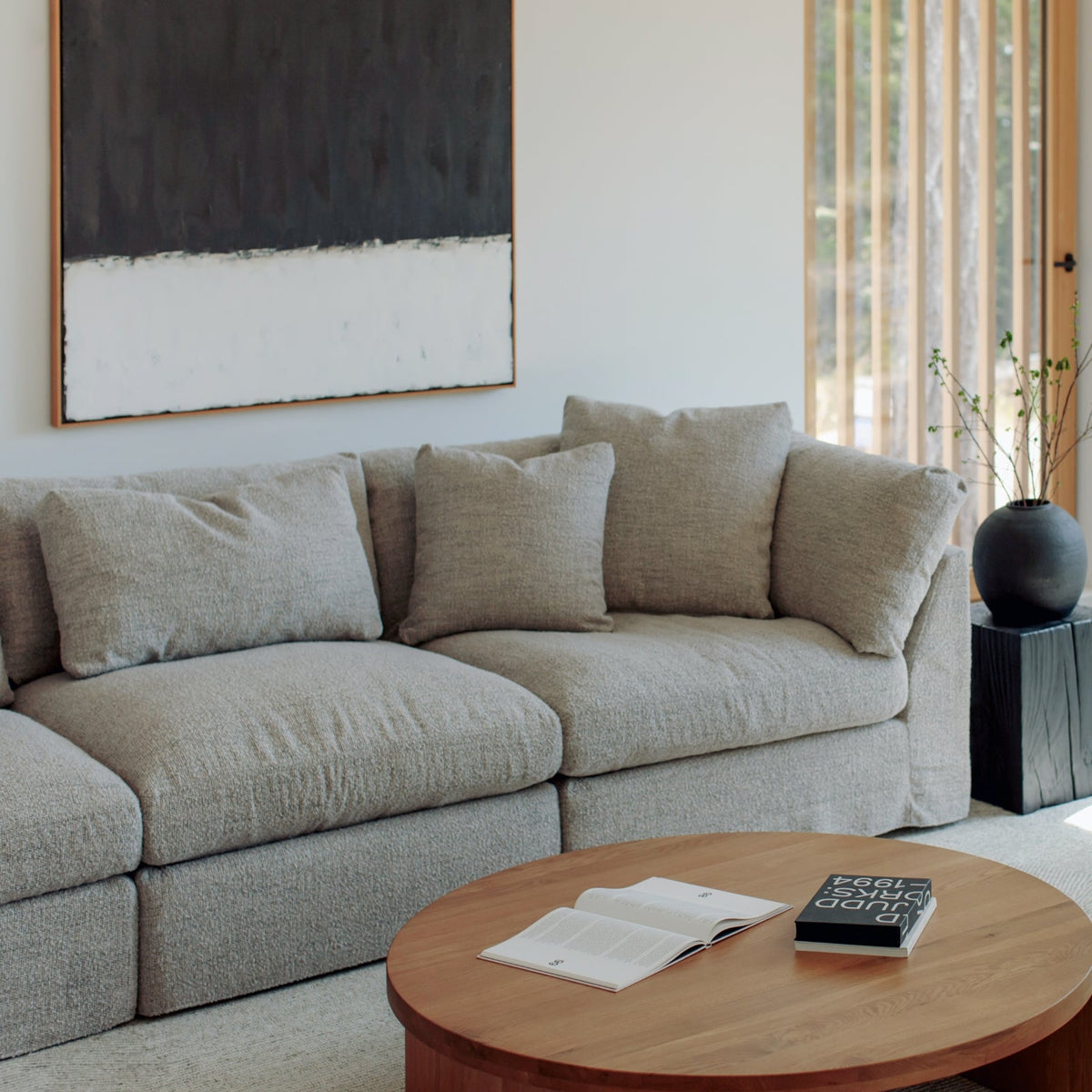 Get Together™ Sofá modular de 3 piezas, grande, avena