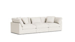 Get Together™ Sofá modular de 3 piezas, grande, lino color crema