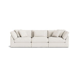 Get Together™ Sofá modular de 3 piezas, grande, lino color crema