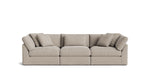 Get Together™ Sofá modular de 3 piezas, grande, piedra clara