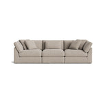 Get Together™ Sofá modular de 3 piezas, grande, piedra clara