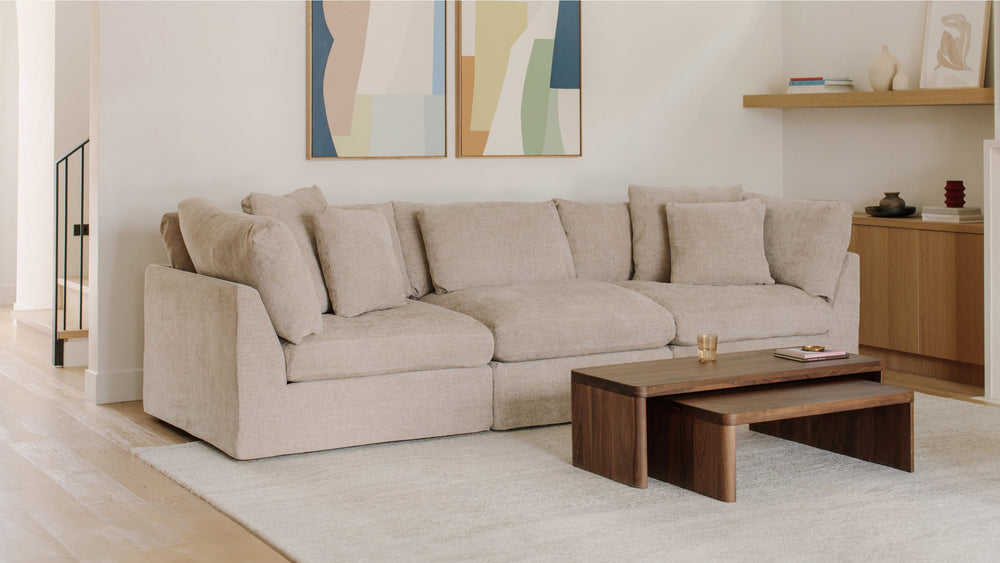 Get Together™ Sofá modular de 3 piezas, grande, Cove