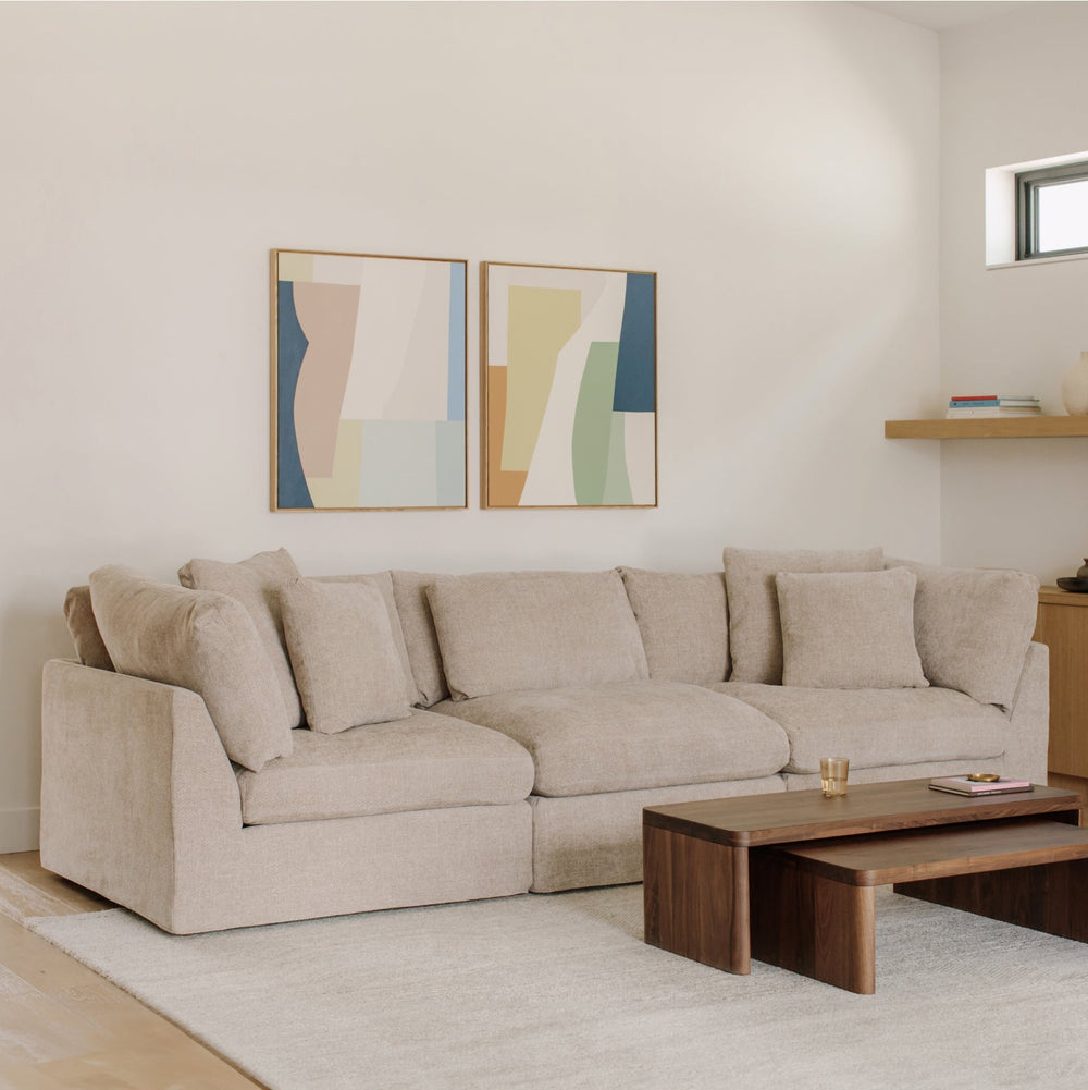 Get Together™ Sofá modular de 3 piezas, grande, Cove