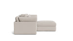 Get Together™ Seccional modular de 3 piezas, grande, color arcilla