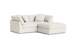 Get Together™ Seccional modular de 3 piezas, Grande, Lino color crema