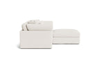 Get Together™ Seccional modular de 3 piezas, Grande, Lino color crema