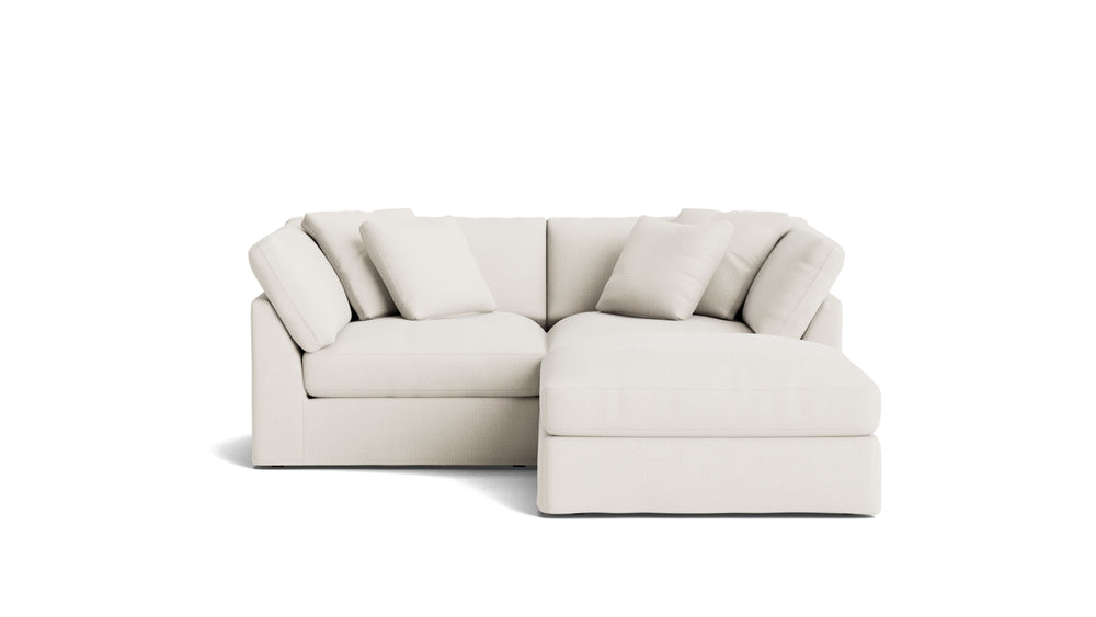 Get Together™ Seccional modular de 3 piezas, Grande, Lino color crema