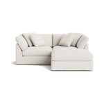 Get Together™ Seccional modular de 3 piezas, Grande, Lino color crema