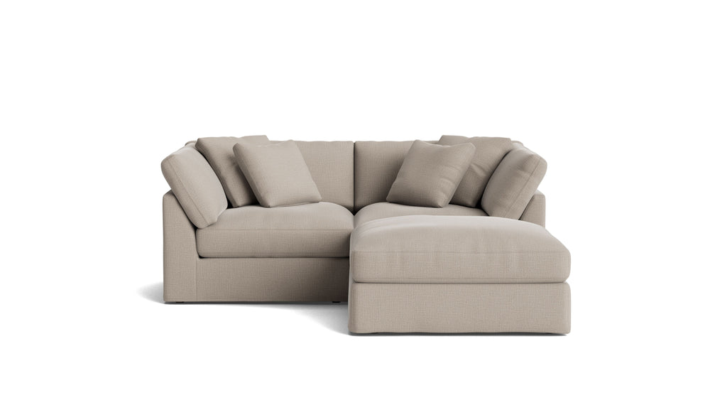 Get Together™ seccional modular de 3 piezas, grande, piedra clara