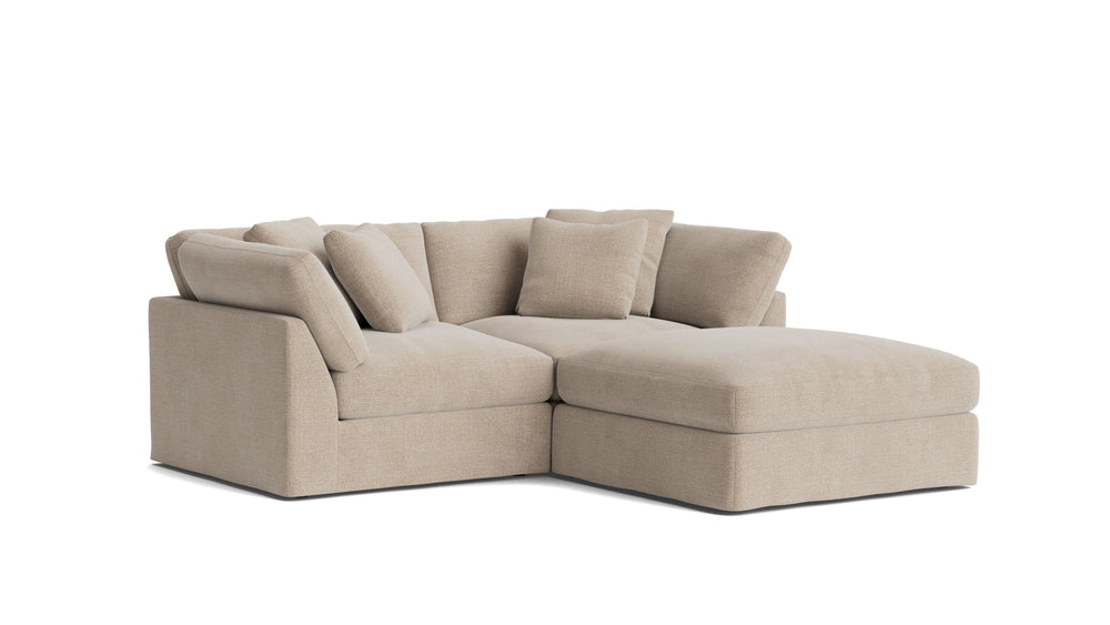Get Together™ seccional modular de 3 piezas, grande, champán