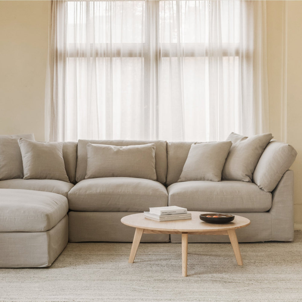 Get Together™ Seccional modular de 4 piezas, grande, color arcilla
