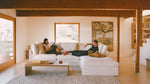 Get Together™ seccional modular de 4 piezas, grande, Nomad Snow