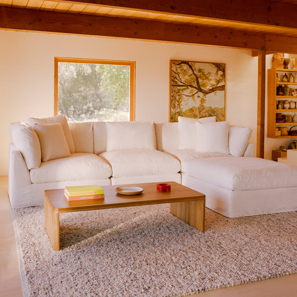 Get Together™ seccional modular de 4 piezas, grande, Nomad Snow
