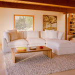 Get Together™ seccional modular de 4 piezas, grande, Nomad Snow