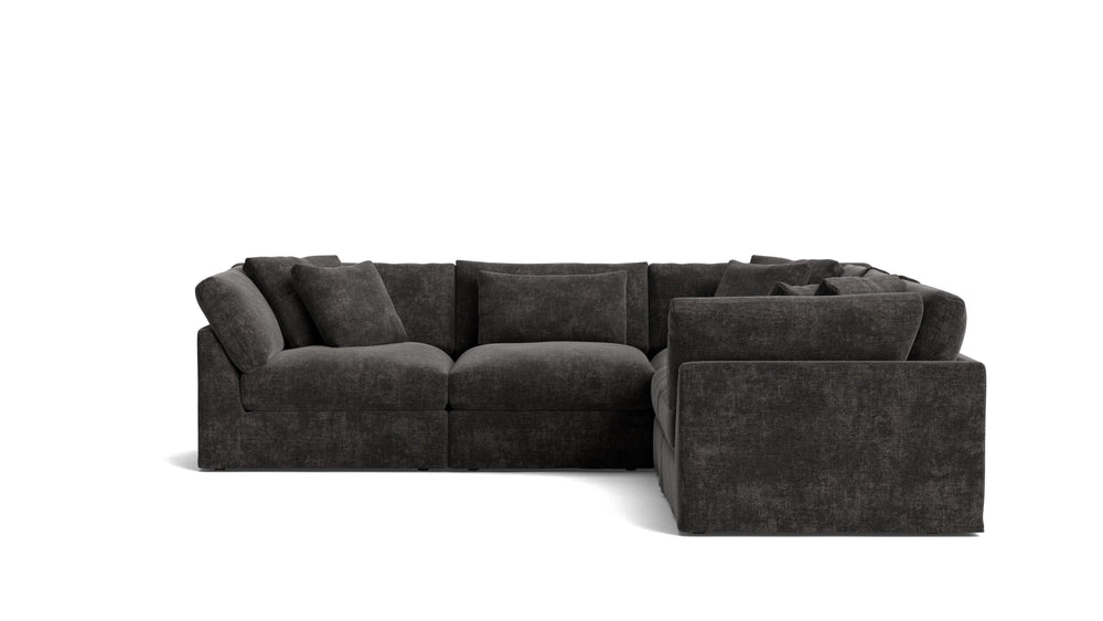 Get Together™ Seccional modular cerrado de 5 piezas, grande, Cove