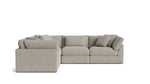 Get Together™ Seccional modular cerrado de 5 piezas, grande, Cove