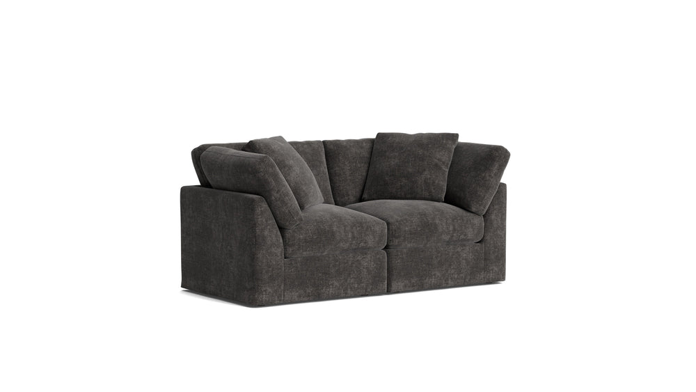 Get Together™ Sofá modular de 2 piezas, estándar, trufa
