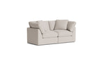 Get Together™ Sofá modular de 2 piezas, estándar, arcilla
