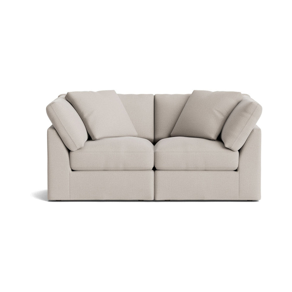 Get Together™ Sofá modular de 2 piezas, estándar, arcilla