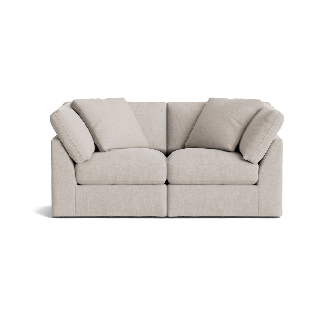 Get Together™ Sofá modular de 2 piezas, estándar, arcilla