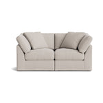 Get Together™ Sofá modular de 2 piezas, estándar, arcilla