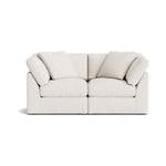 Get Together™ Sofá modular de 2 piezas, estándar, lino color crema