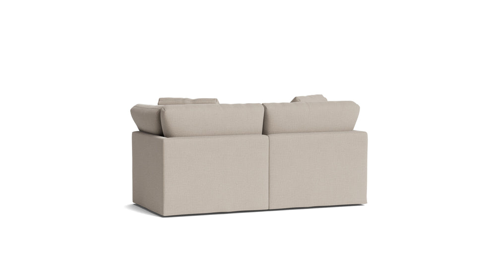 Get Together™ Sofá modular de 2 piezas, estándar, piedra clara
