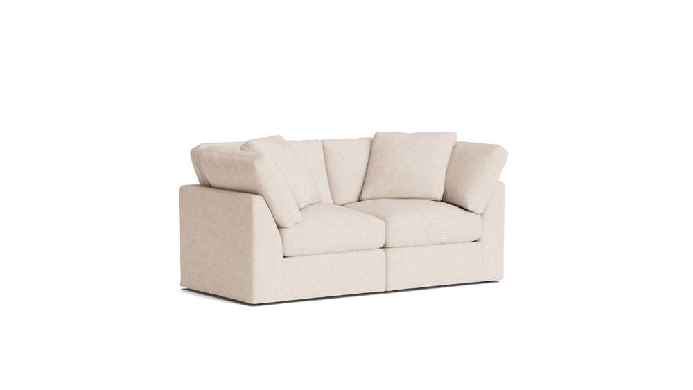 Get Together™ Sofá modular de 2 piezas, estándar, rayo de sol