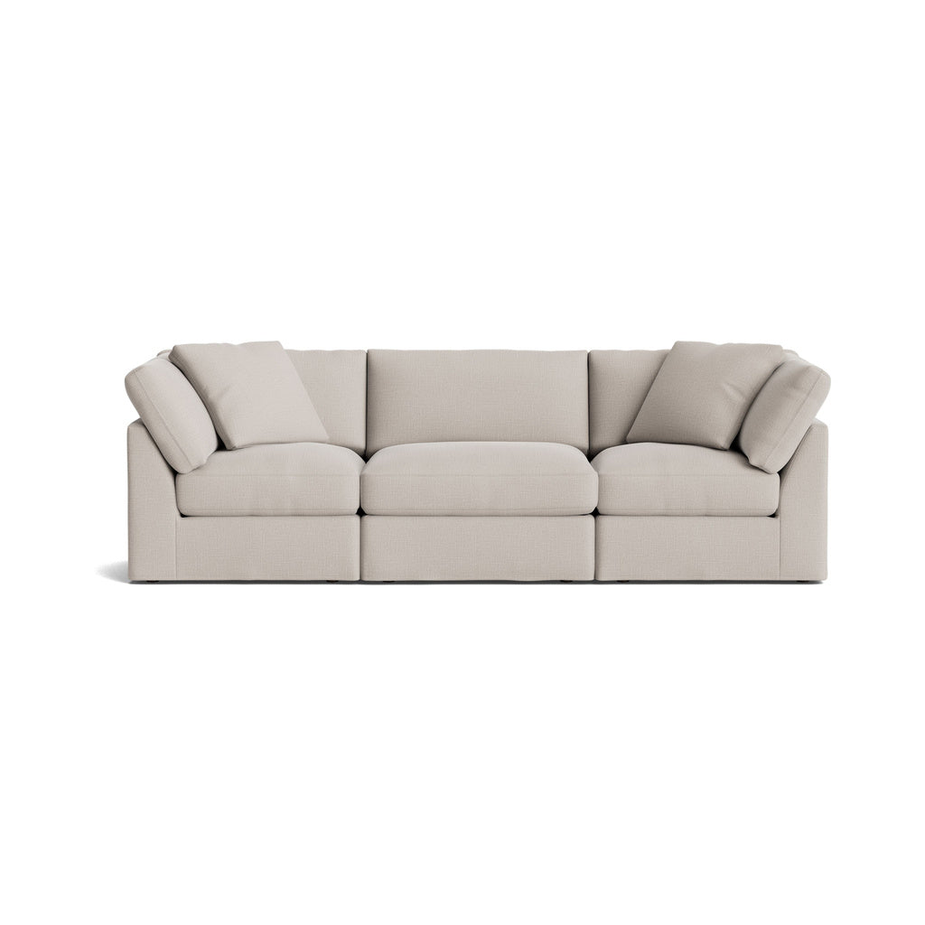Get Together™ Sofá modular de 3 piezas, estándar, arcilla