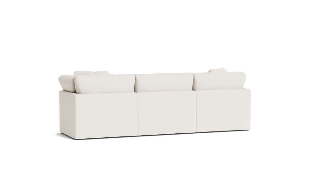 Get Together™ Sofá modular de 3 piezas, estándar, lino color crema